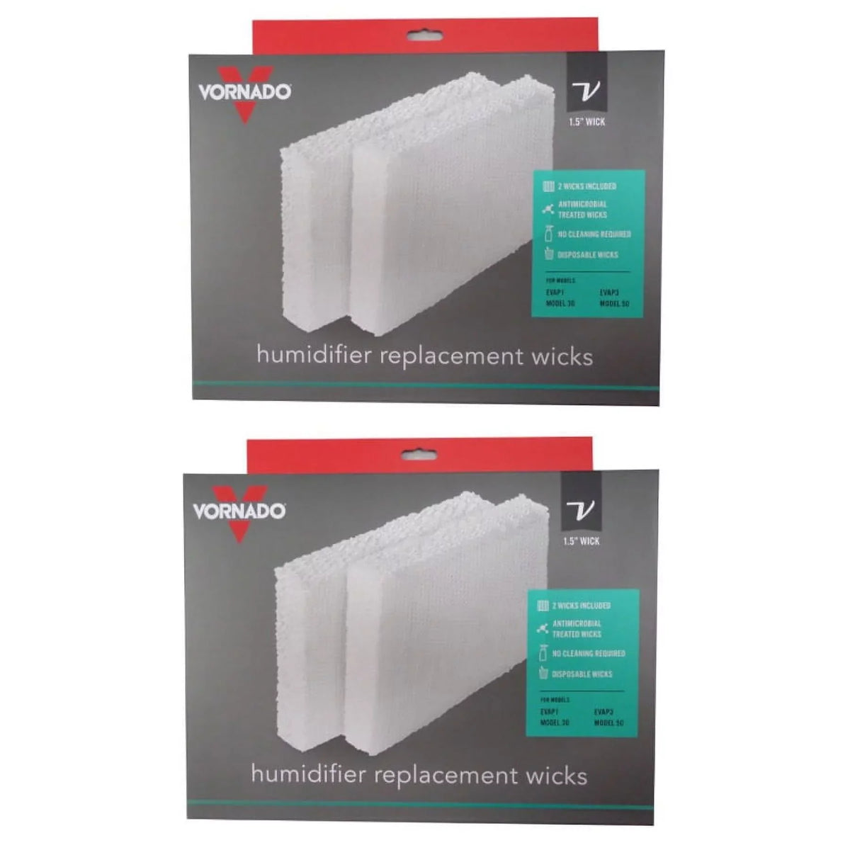 Vornado Evap3 Humidifier 4 Wick OEM Evap2 - Pack Evap1 Genuine - Filter