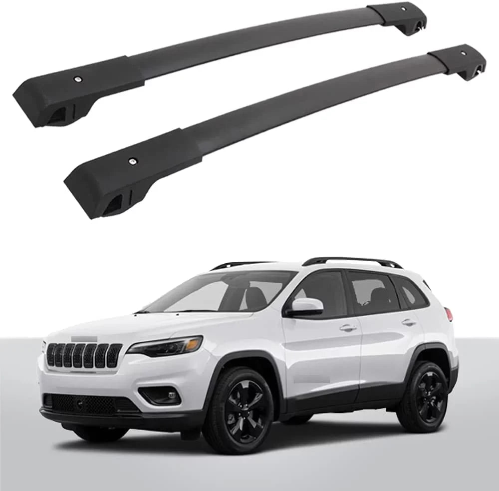 2023 NIXFACE Cherokee Carrier Cargo Rack Side Fit Cross Jeep Bars Rack - Roof Rails 2014 for with Luggage Crossbar