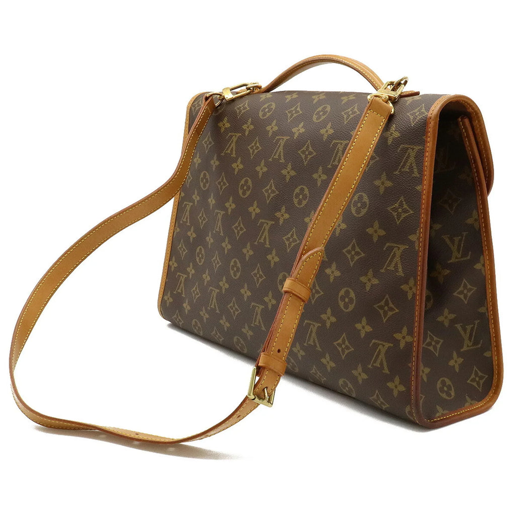 VUITTON Monogram 41 Authenticated Vuitton Shoulder Bag Louis Handbag M51121 LOUIS pre-owned Beverly