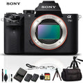 ILCE7M2/B Card, Card , 64GB Plus Alpha Mirrorless Tripod, a7 Memory Essential Additional Reader With Battery, Soft II Sony Camera Bag, Accessories