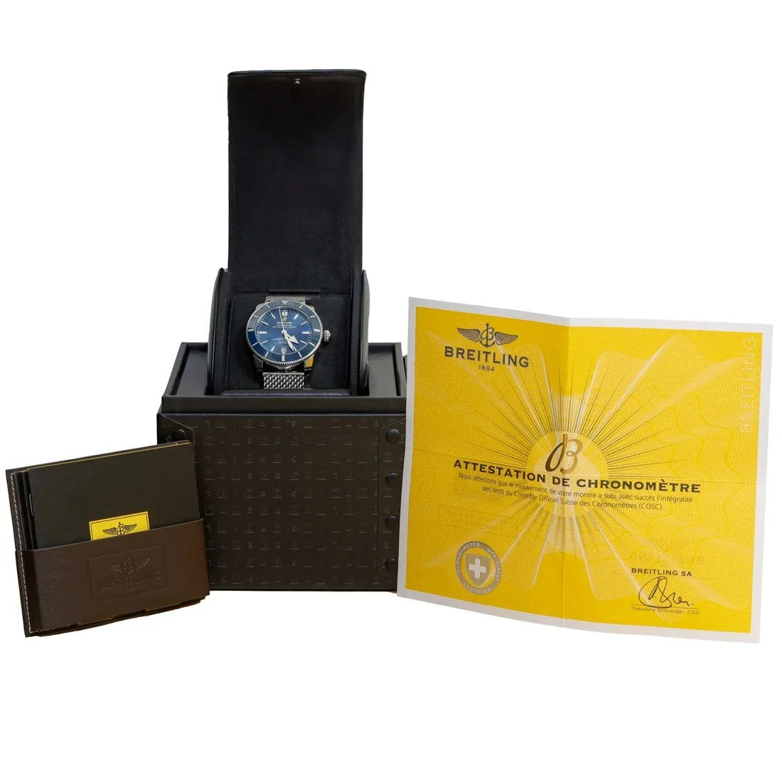 AB2020161C1A1 II Watch Automatic Heritage Pre-Owned Swiss Breitling Superocean