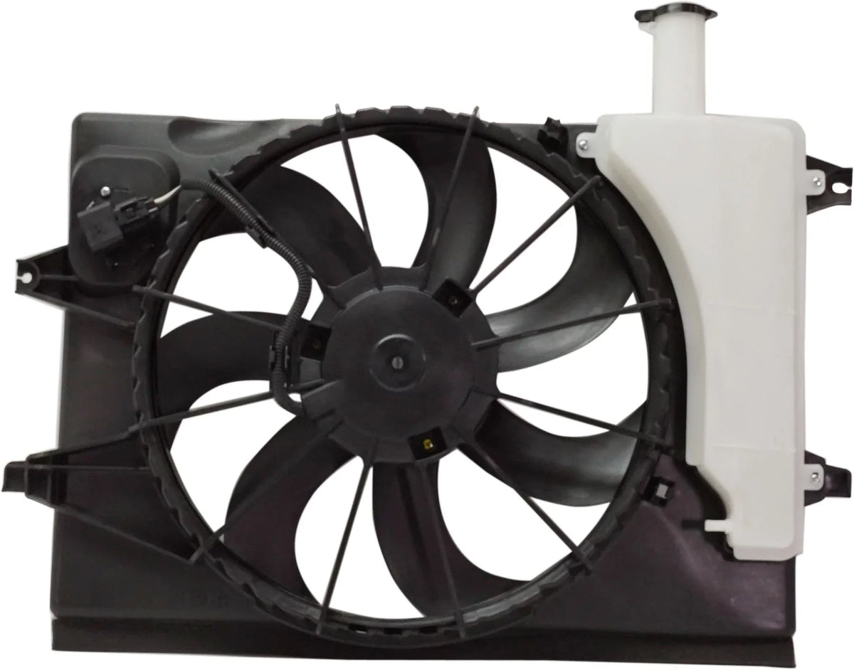 Assembly Compatible Cooling 2018-2021 Fan Hyundai with Kona Radiator