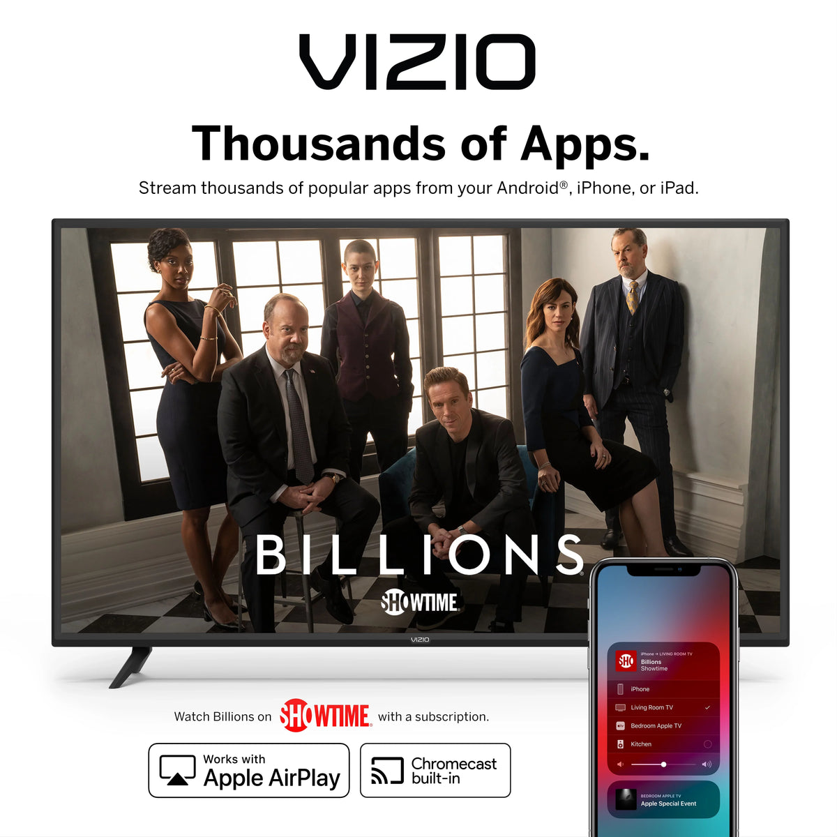 Quantum Smart UHD 4K VIZIO Class HDR Smartcast TV M-Series 55" M55Q8-H1