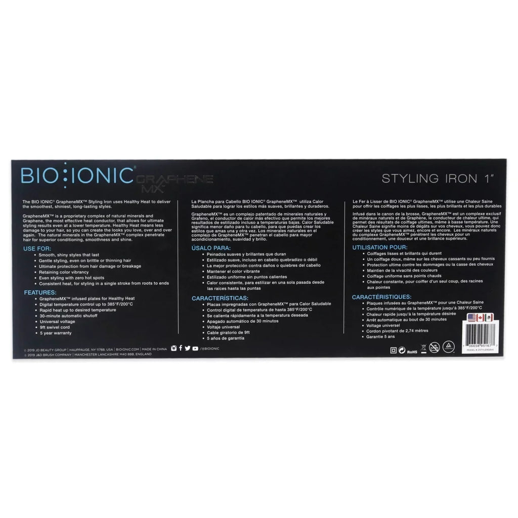 GrapheneMX™ Styling Iron BioIonic