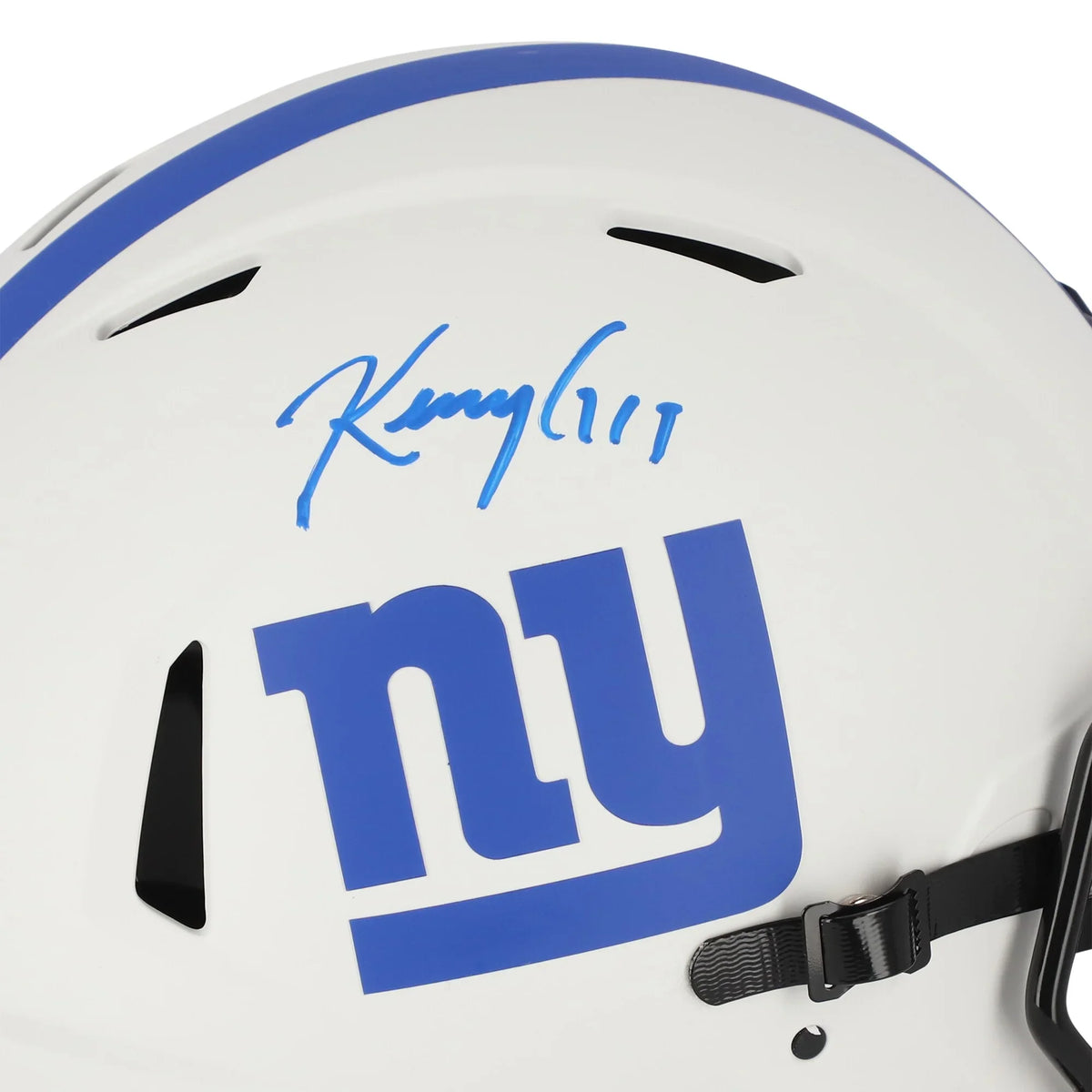 Lunar New Giants York Alternate Autographed Kenny Authentic Speed Eclipse Rid Helmet Golladay