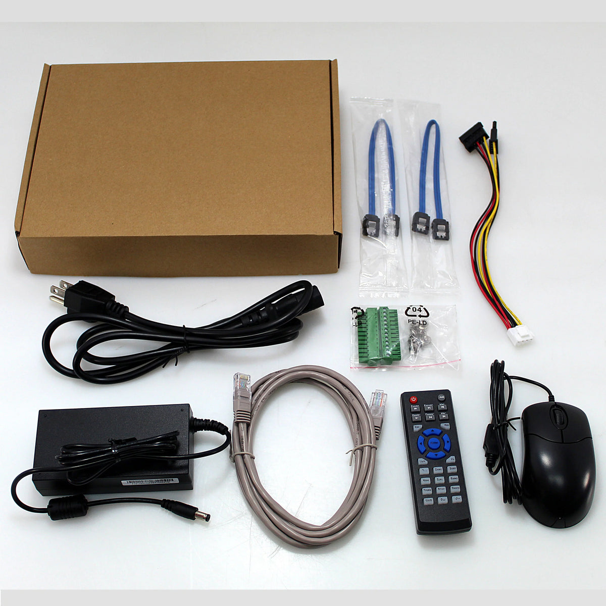 DVR 16 Security 1U Mini ENS Channel Penta-brid 5M-N