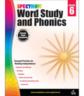 Spectrum Workbook and Phonics Word Paperback Study Grade 6