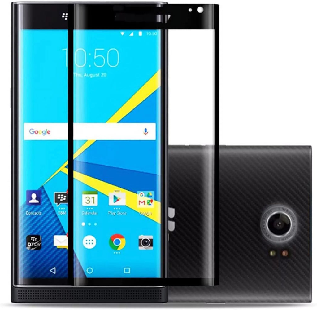 [9H Glass Tempered [Bubble-Free] Zshion Protectorï¼Œ3D Priv Coverage Full Hardness] BlackBerry for Screen