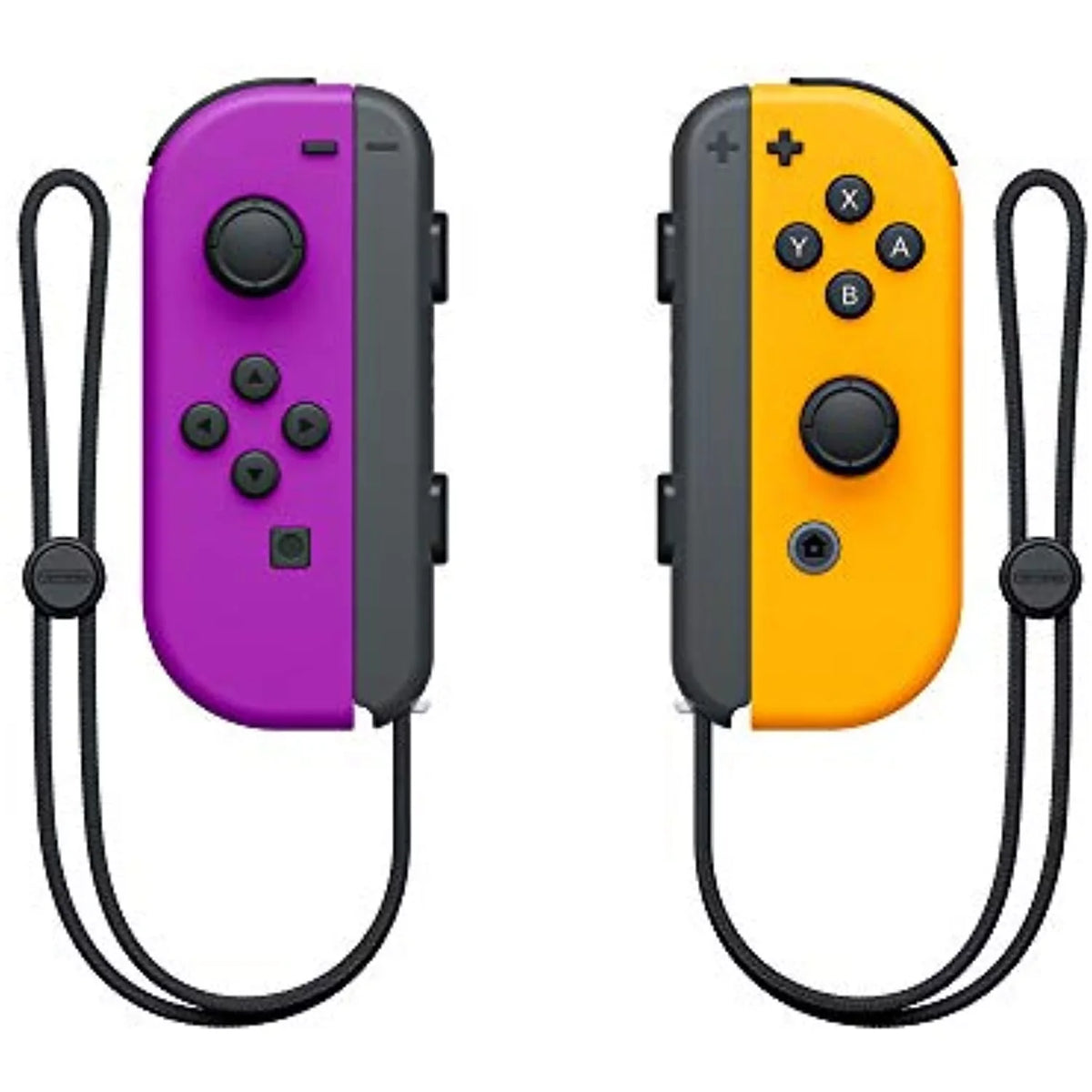 (L-R) Orange - Nintendo Neon Neon Purple/ Joy-Con Switch