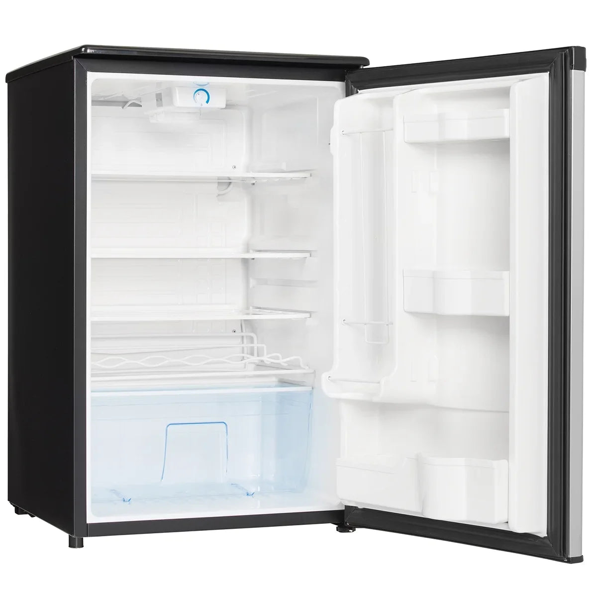 All Cf Danby Refrigerator Estar 4.4 Cantilever Shelves Auto DAR044A4BSLDD Defrost Glass