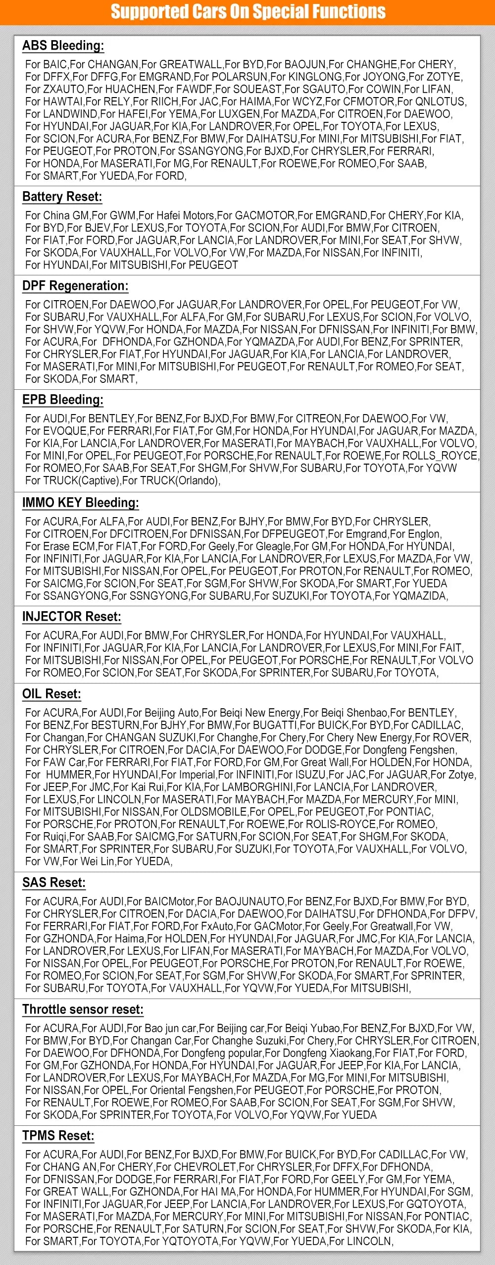 Live Diagnostic Car Services OBD All OBD2 ANCEL Diagnostic Code Scanner VIN X6 Automotive Scan Automotive Auto Reader Scan 10 Tablet System Reset Data Scanner Bi-direactional EOBD Tool Bluetooth Car