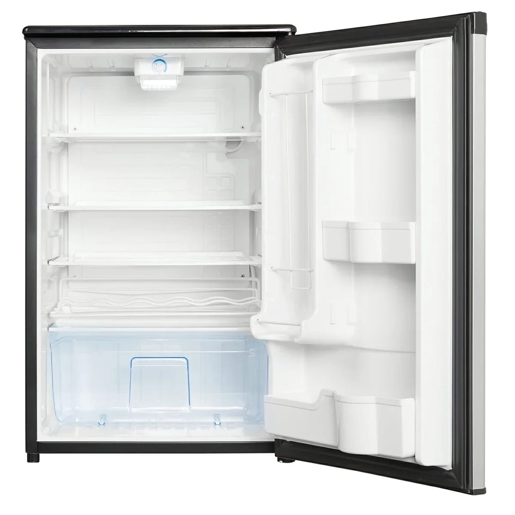 All Cf Danby Refrigerator Estar 4.4 Cantilever Shelves Auto DAR044A4BSLDD Defrost Glass