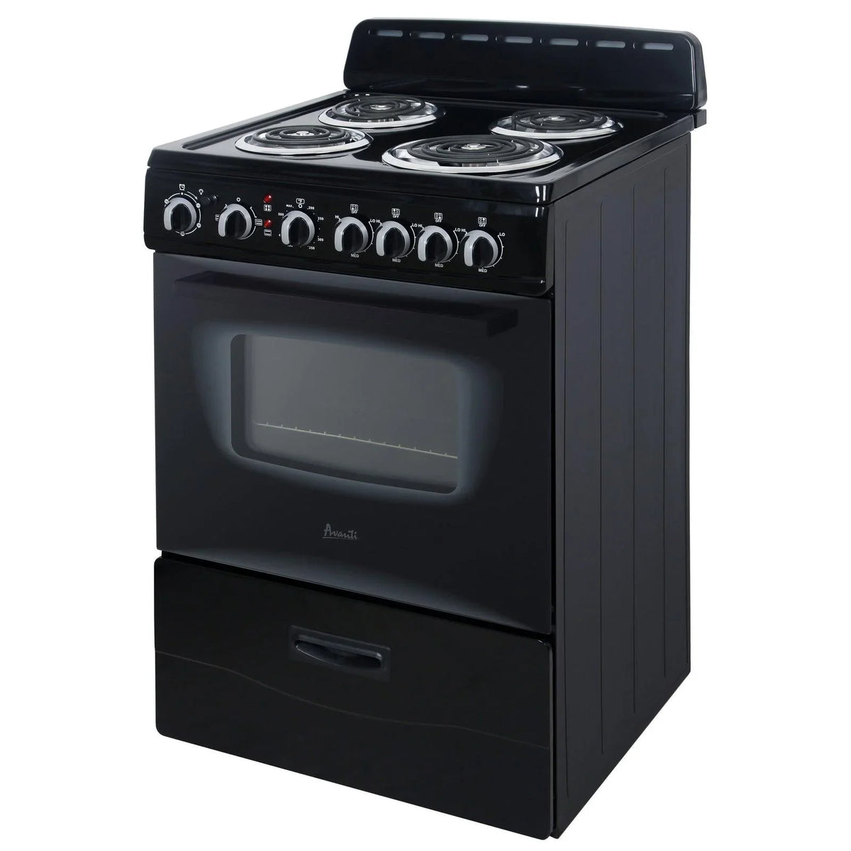Avanti Inch Range Electric - Freestanding White ERU240P0W 24