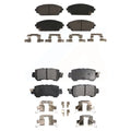 2016-2018 Pads Front Rear Brake KTC-100292 Mazda Ceramic Kit For CX-3