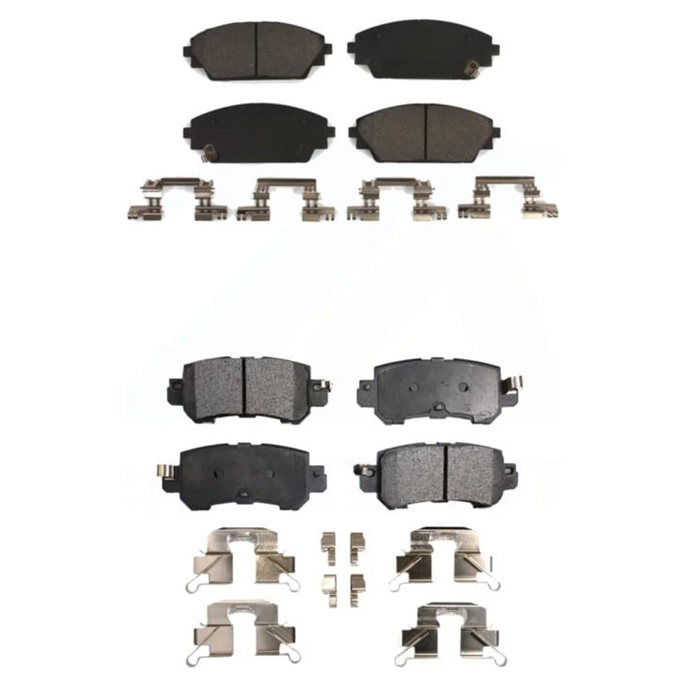 2016-2018 Pads Front Rear Brake KTC-100292 Mazda Ceramic Kit For CX-3