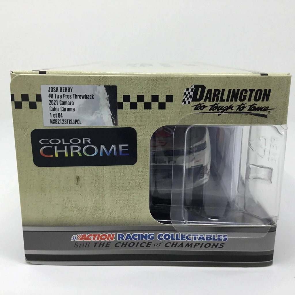Josh Pros Chrome Tire 1:24 Berry Diecast Color 2021 Throwback