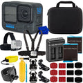 Black Hero + - GoPro Extra More Batteries You 12 Includes: Hero12 All 2 Kit Need