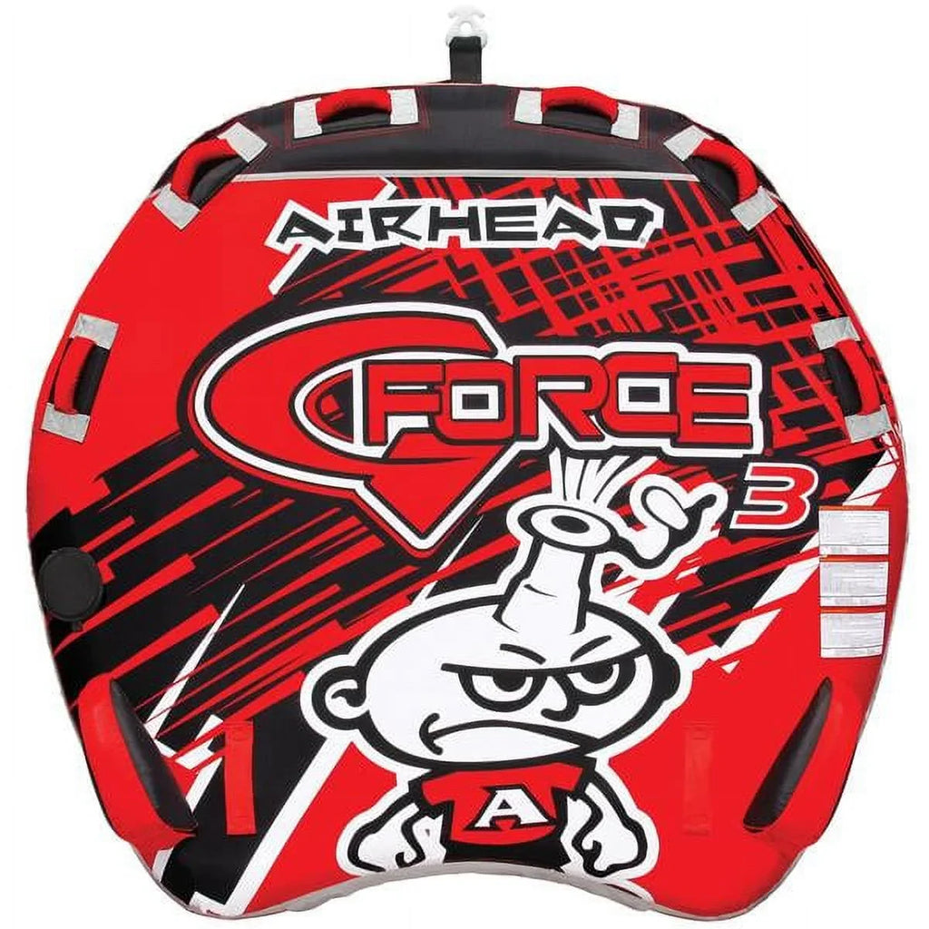 Rider 1-3 Tube Airhead Towable for 3, Boating G-Force