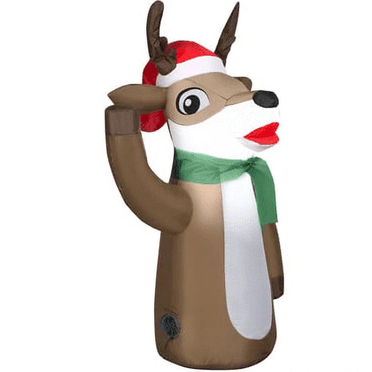 Airblown Car Reindeer Inflatables Buddy.