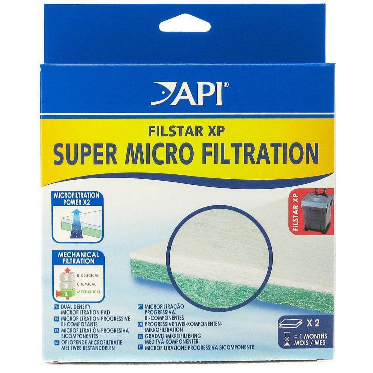 Filtration Filstar 2 Rena XP Pack of 2 Count Micro Pro Super Pads