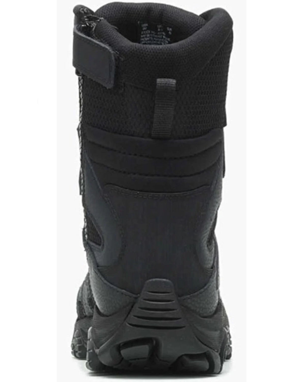 Tactical D(M) US Round Moab Boot Merrell Toe Zip Black 9 3 Men's 8" Waterproof