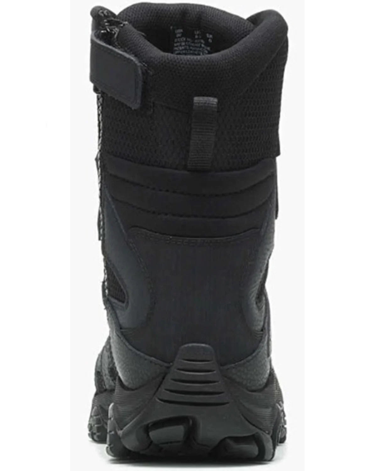 Tactical D(M) US Round Moab Boot Merrell Toe Zip Black 9 3 Men's 8" Waterproof