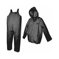 Rain Viking Suit 2110BK-S w/Jacket/Bib,Unrated,Black,S