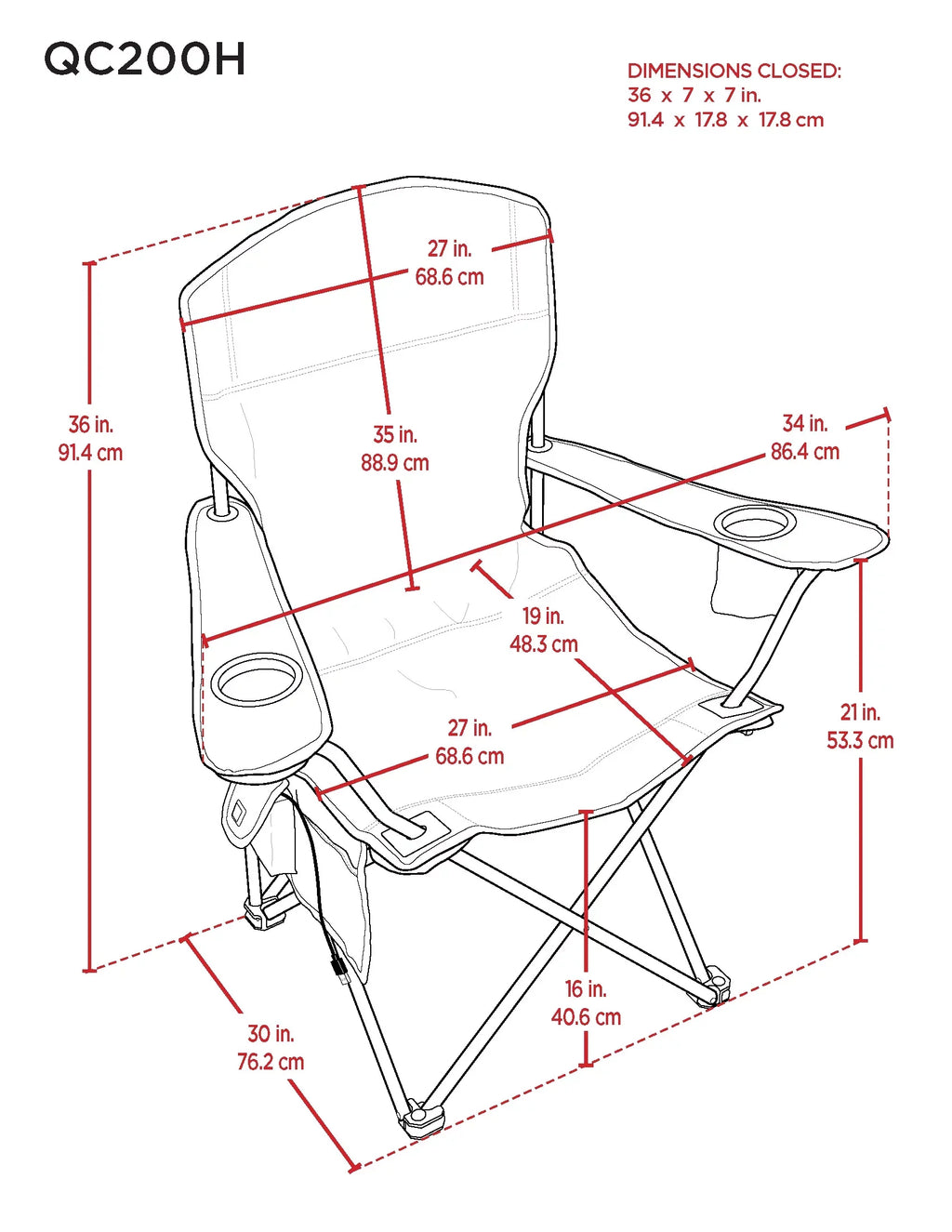 Quad Deluxe Heated chair