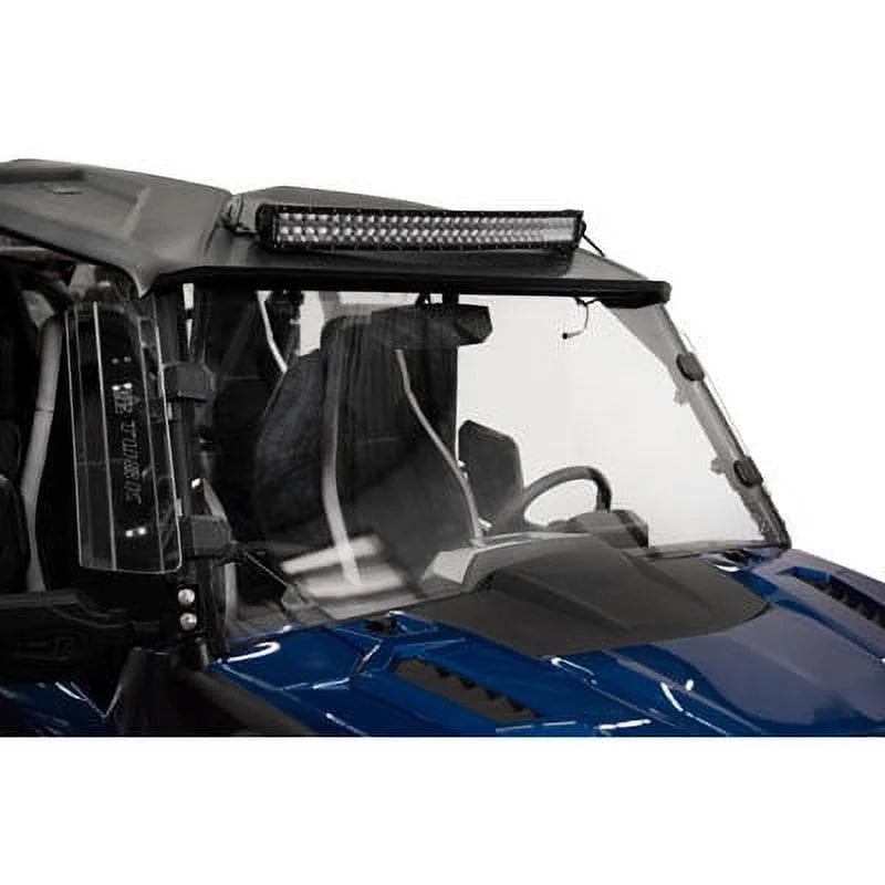 Edition 4 Compatible 1000 Windshield Limited Yamaha 2021-2022 Resistant Clear - Wolverine Scratch Full RMAX Removable With