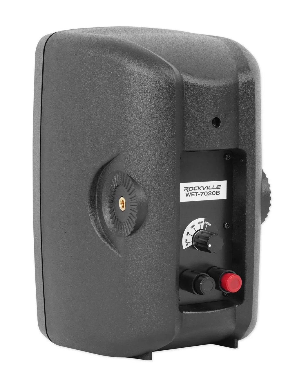 Speakers Receiver+6) Rockville MATRIX Home Multi ROCK Wall Ceiling+2) Black Room