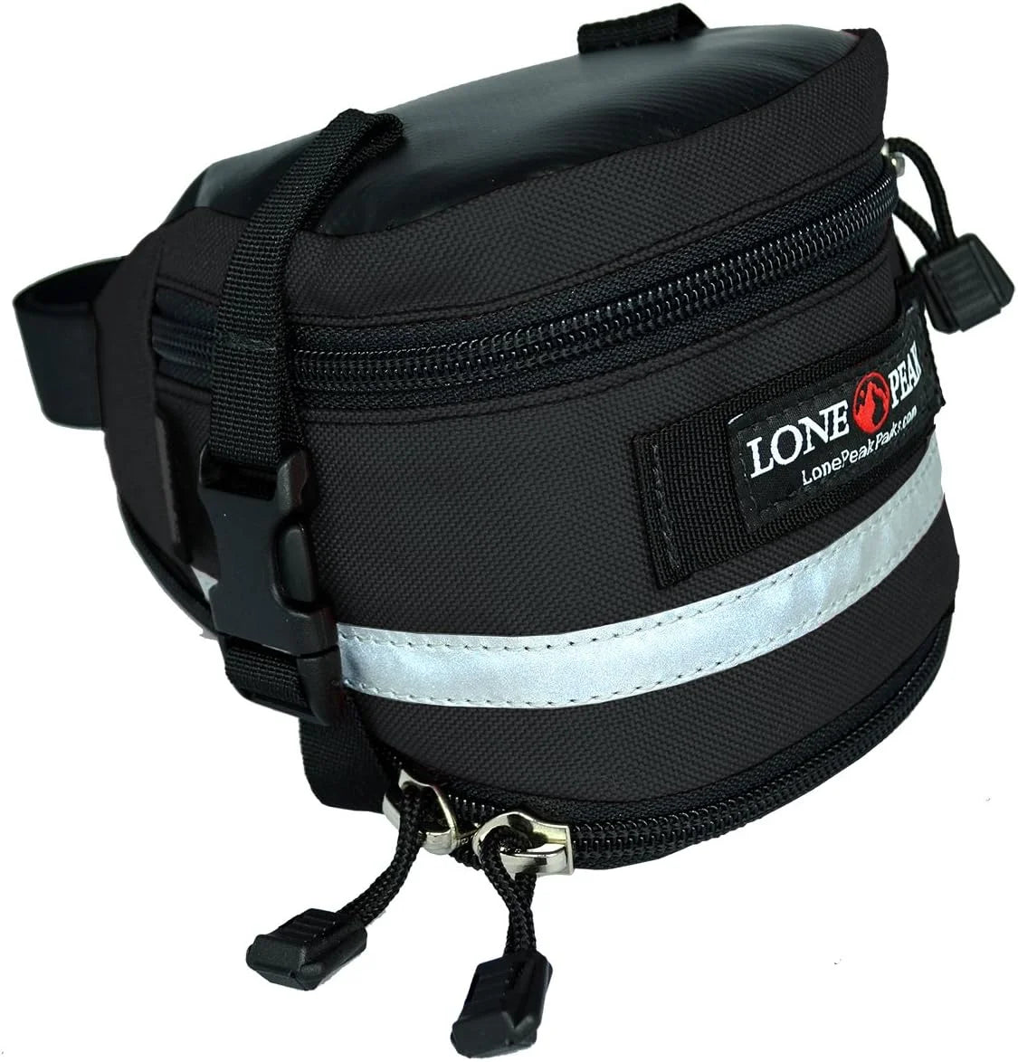 Peak Lone Expandable Seat Deluxe Bag Bicycle Black