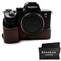 A9 Camera Case Alpha a7r3(Coffee) 7R3 Sony for Compatible