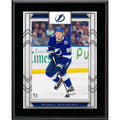 10.5" Tampa Player Sergachev x Mikhail Plaque 13" Bay Lightning Sublimated