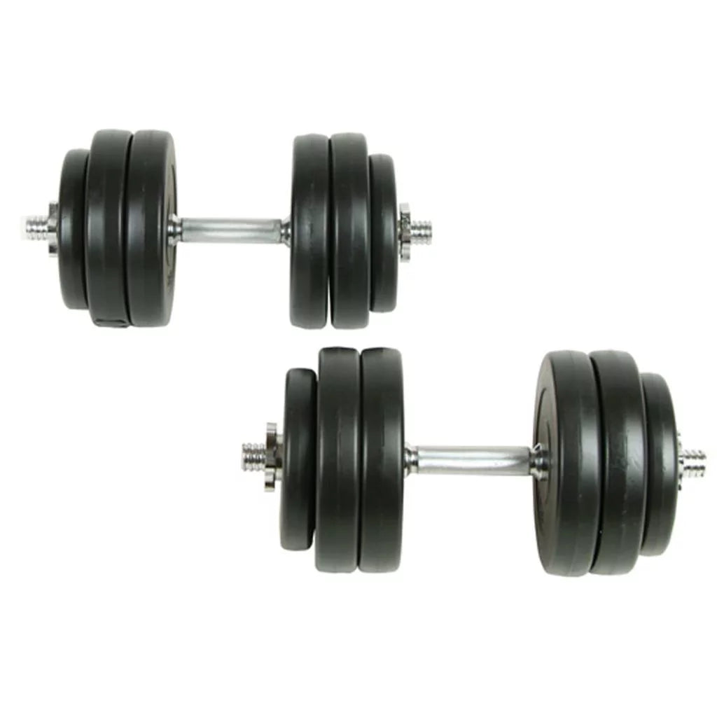 18-Piece Comprehensive Set Dumbbell Workout Versatile Weight of lb Home Options