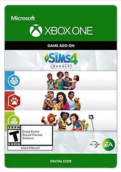 [Digital The Bundle, Xbox, 4 SIMS EA, Download]