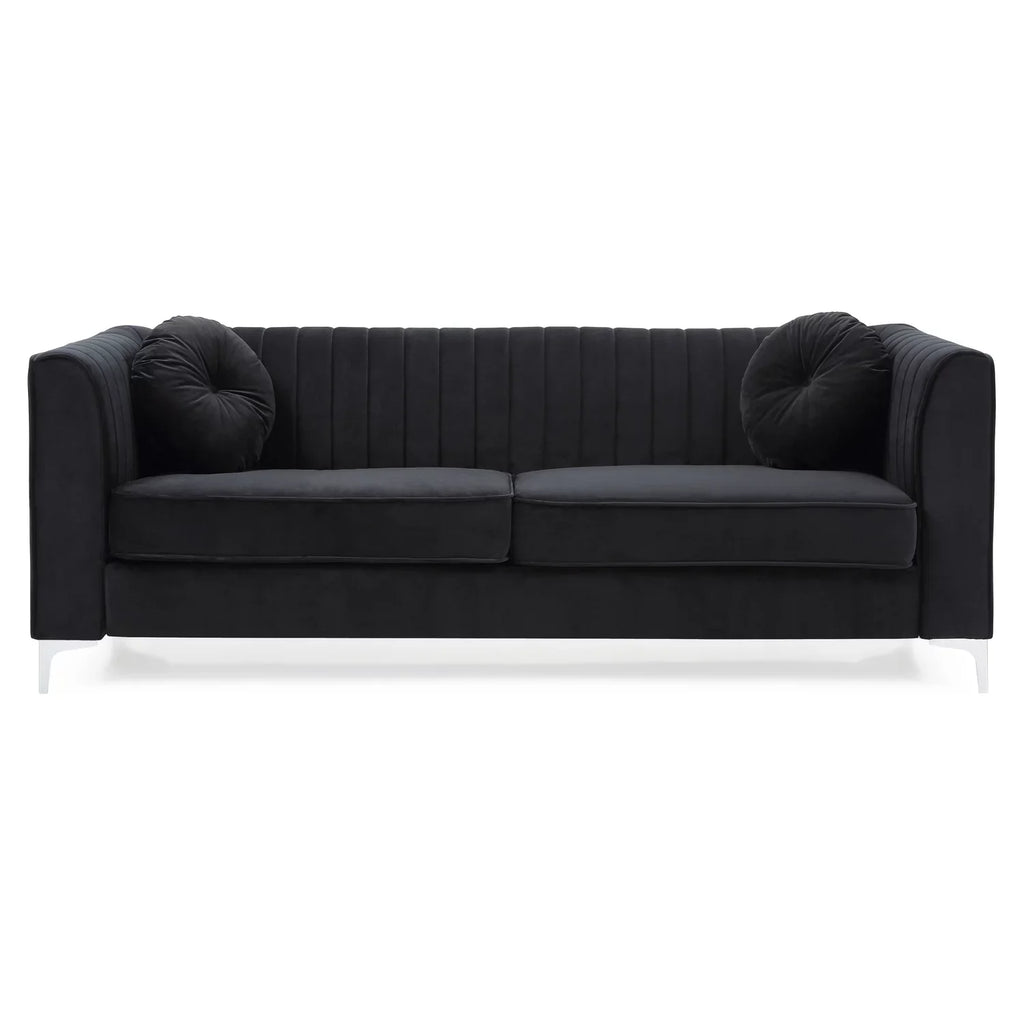 Homestock Sofa Boxes ( Black G793A-S , 2 ) Style Southwestern