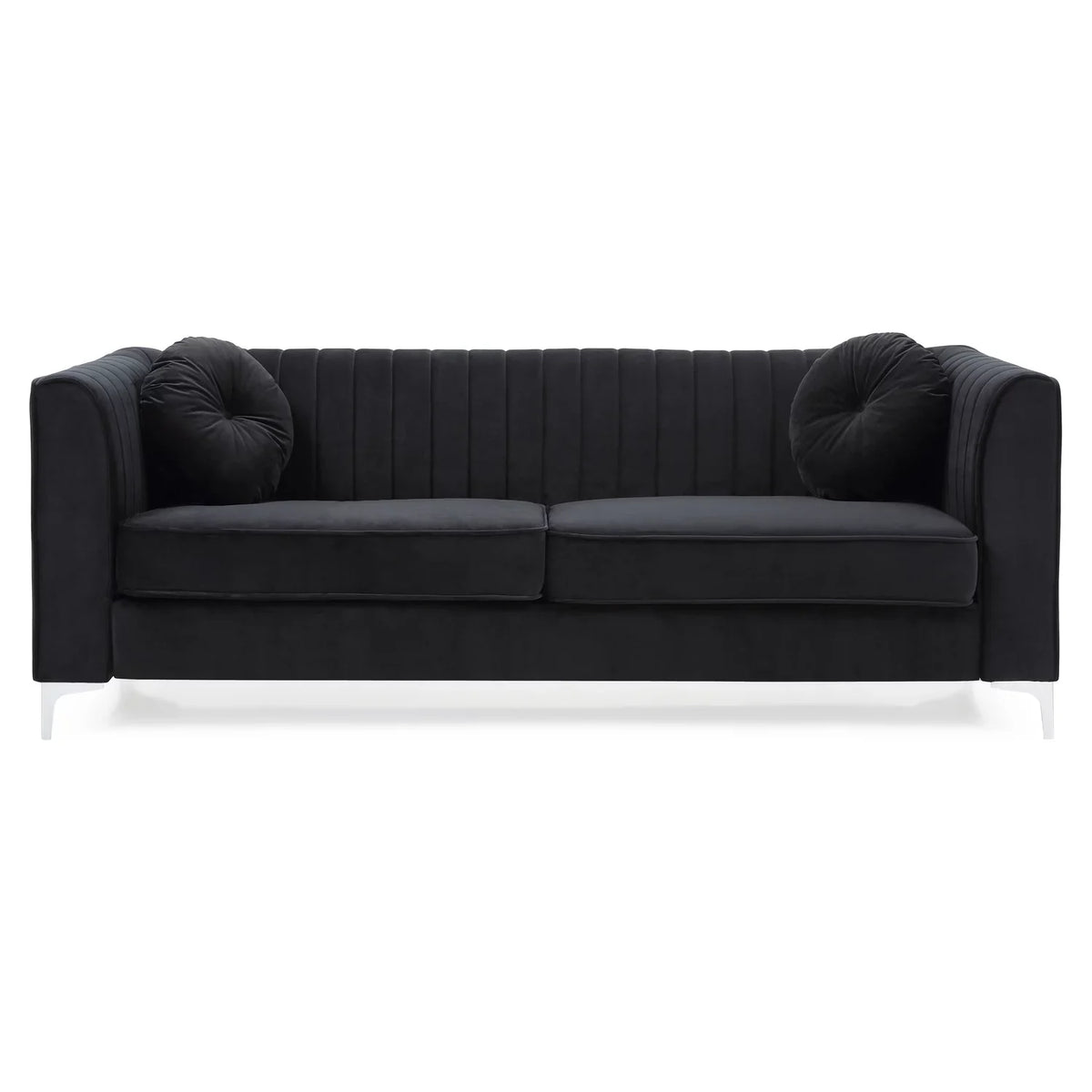 Homestock Sofa Boxes ( Black G793A-S , 2 ) Style Southwestern