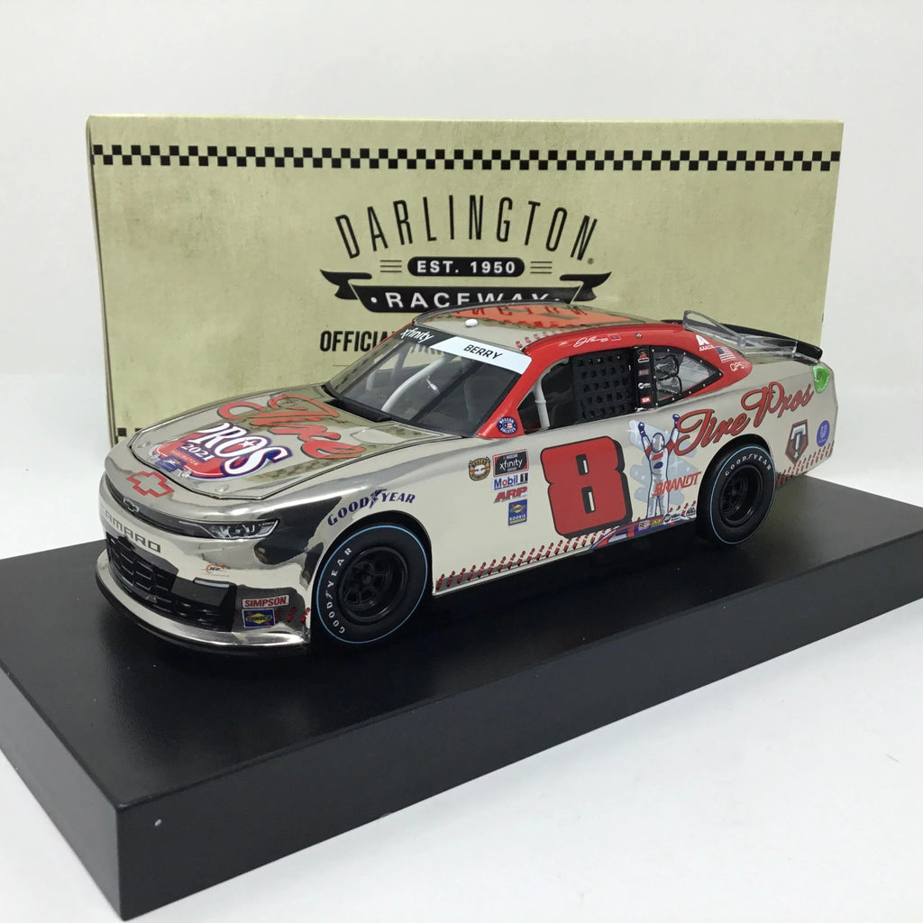 Josh Pros Chrome Tire 1:24 Berry Diecast Color 2021 Throwback