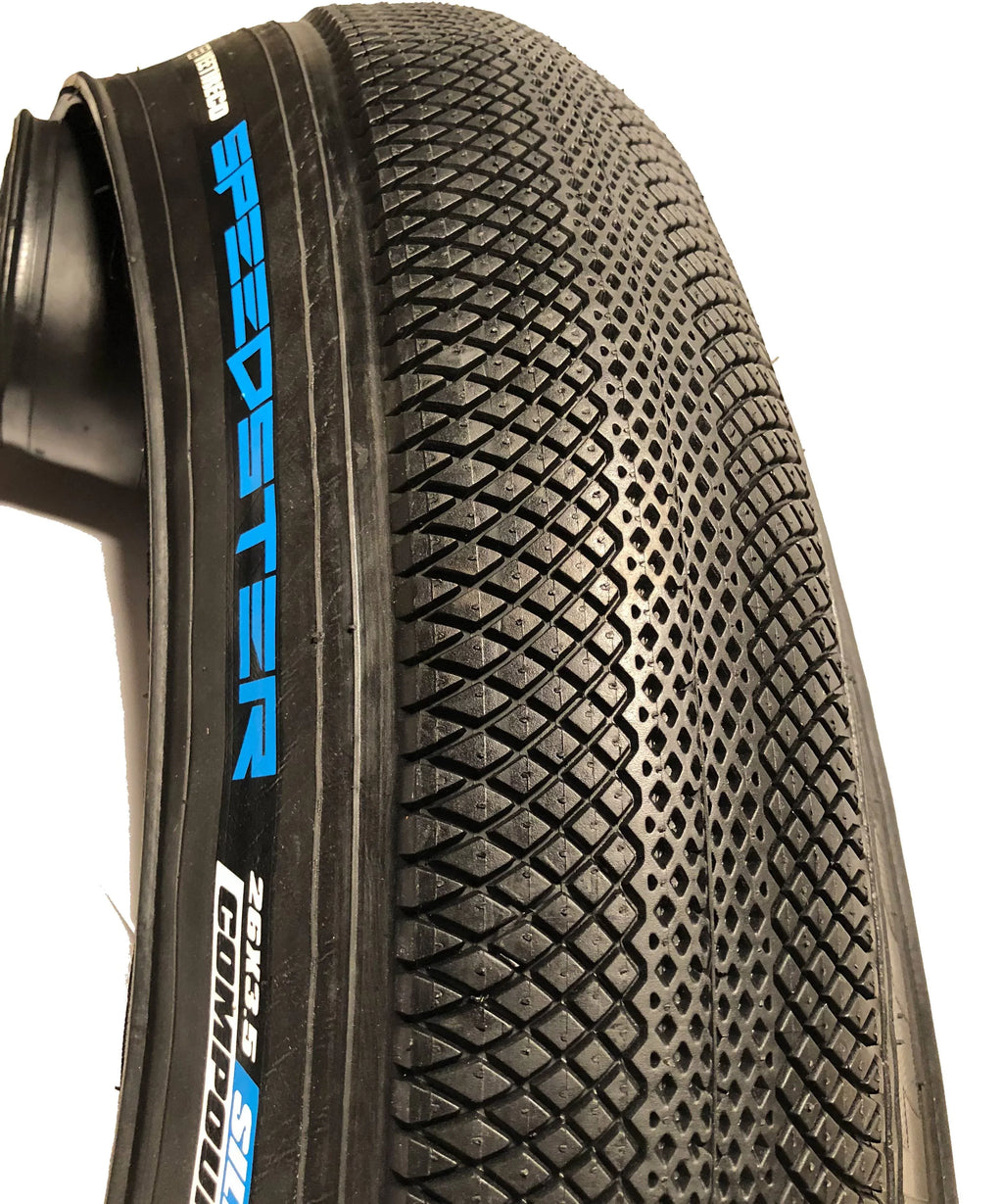 26x3.5 Tire Silica Folding 90-559 Compound Vee Bead Tire Fat Speedster