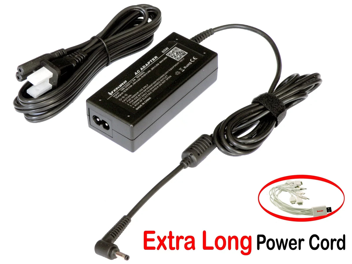 Adapter 80T6000WUS,  80T6000XUS, 110-14IBR 80R900BYCF, 110 80R900FYUS, 80T60020CF 110 100S for 65W 14", AC 110, iTEKIRO 110 80T6 Ideapad 100S 100S 80R900C0CF,