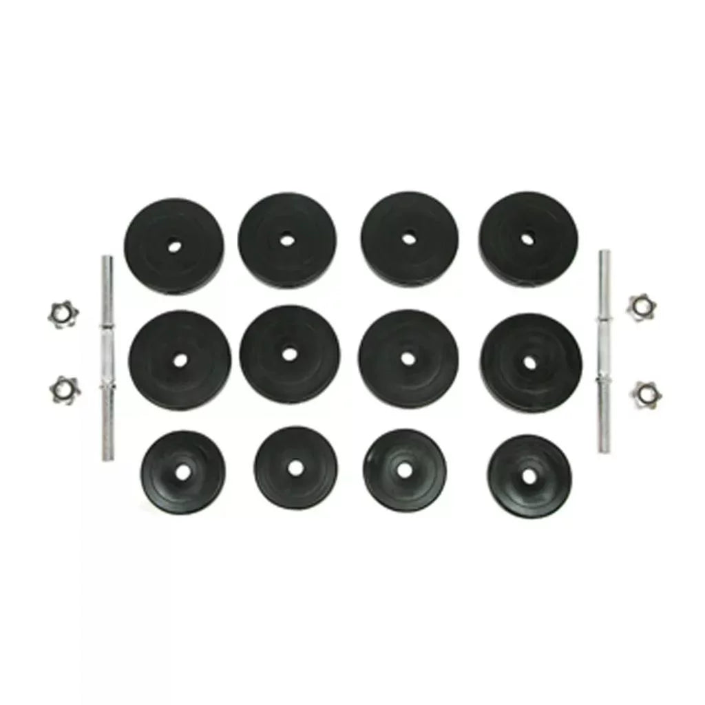 18-Piece Comprehensive Set Dumbbell Workout Versatile Weight of lb Home Options
