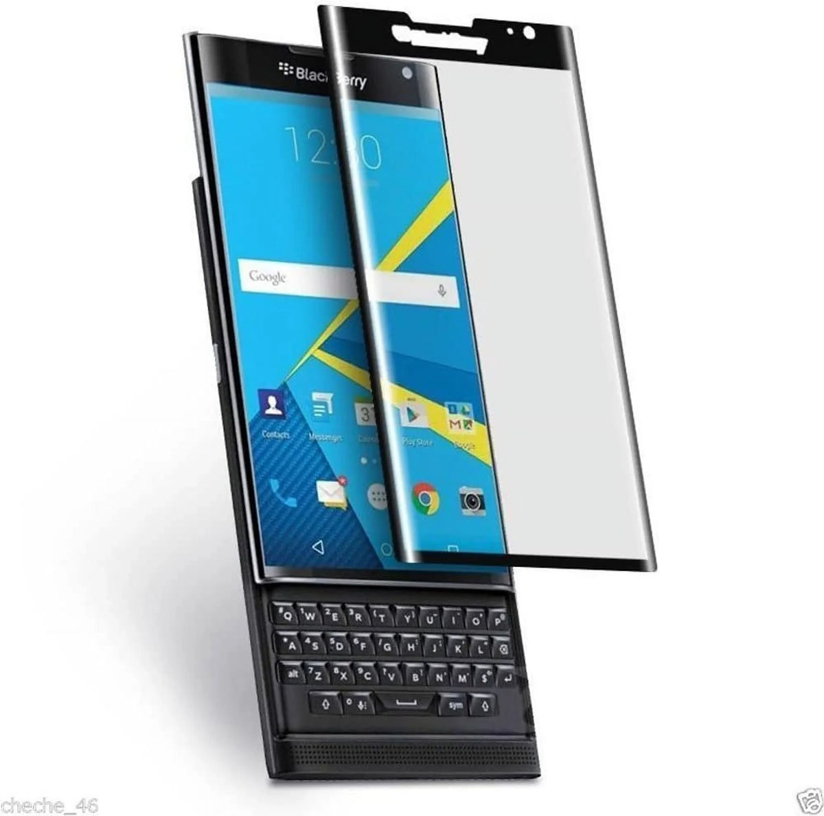 [9H Glass Tempered [Bubble-Free] Zshion Protectorï¼Œ3D Priv Coverage Full Hardness] BlackBerry for Screen