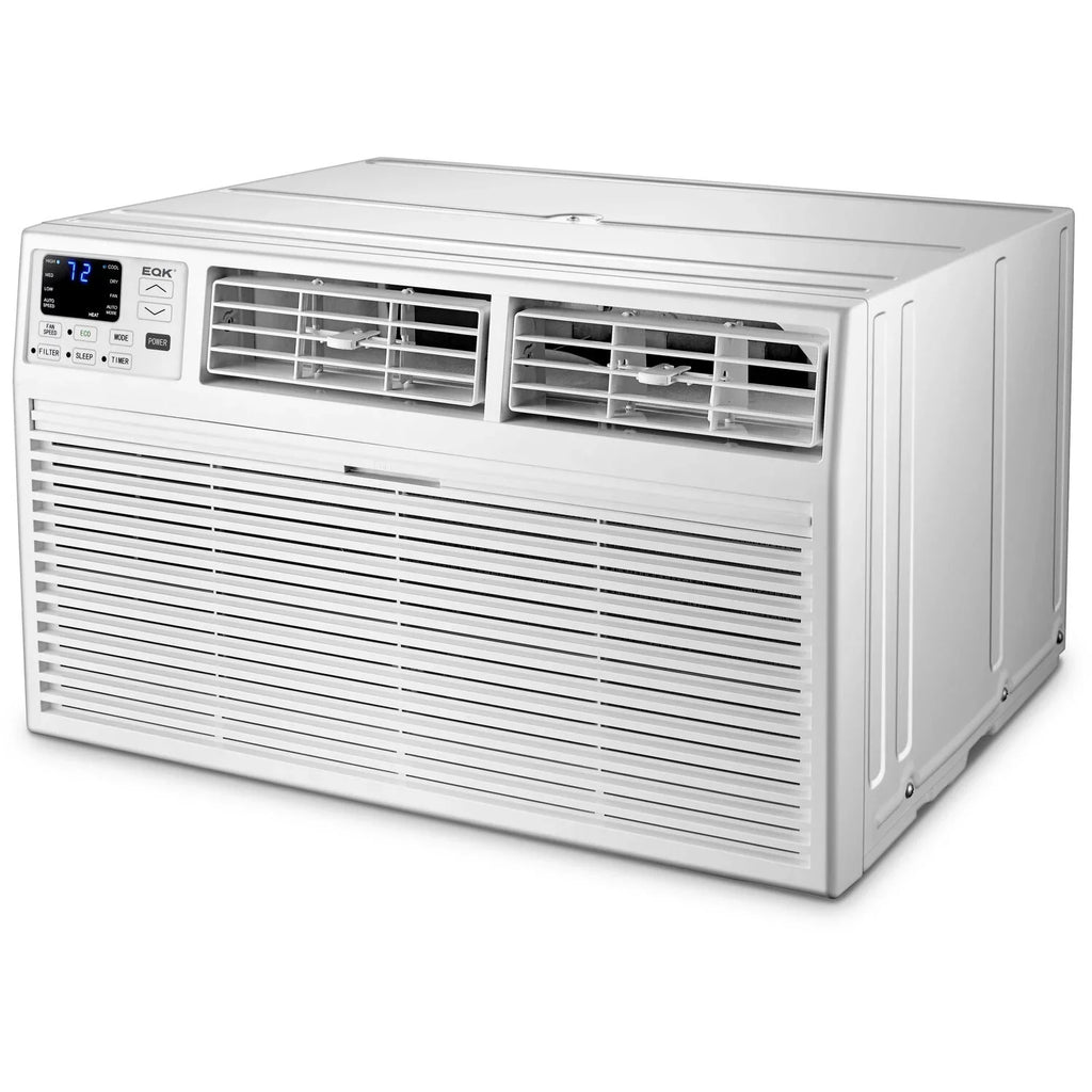with Through-the-Wall Kool Remote, BTU 8,000 115-Volt Quiet Conditioner White Emerson Air