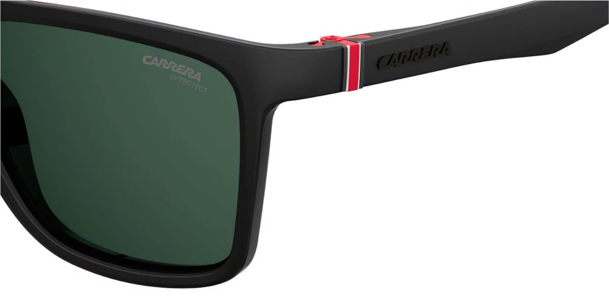 Men's Black/Green, CA5047/S Square 56 Carrera mm Sunglasses,