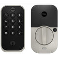 Keypad Wi-Fi Deadbolts Satin 2 Assure Nickel