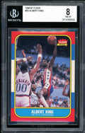 8 Fleer Card BGS King #59 1986-87 Rookie Albert