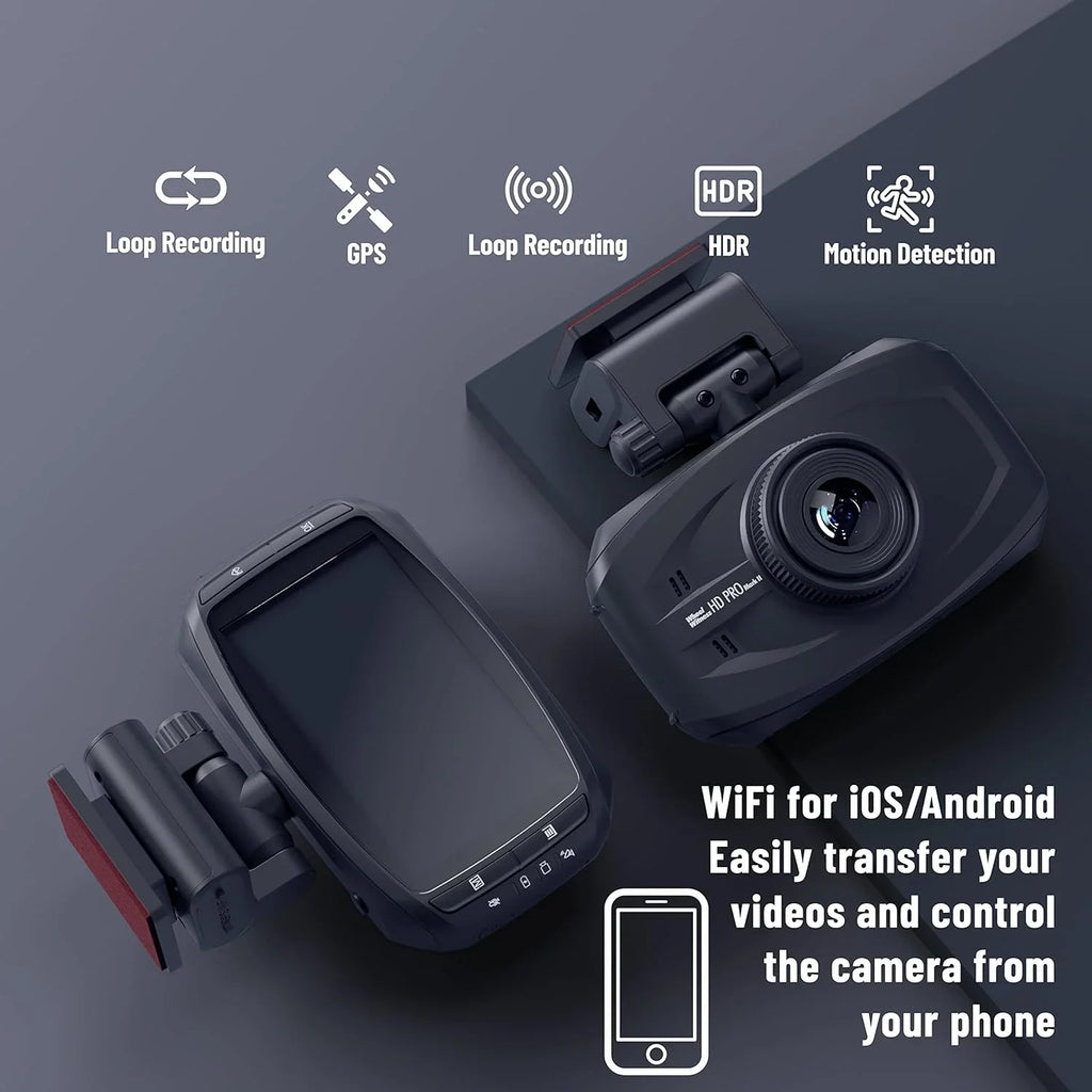 Dashboard Sony Open Mark BLACK II PRO Box - WheelWitness Camera Starvis HD