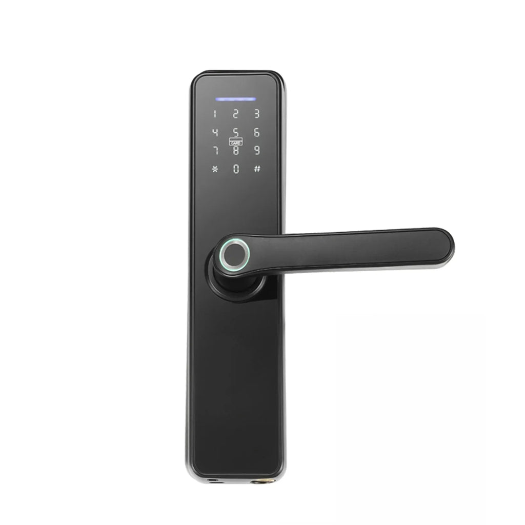for Secure & Key Smart Touchscreen Door WAFU Office Mechanical Keypad Fingerprint Lock