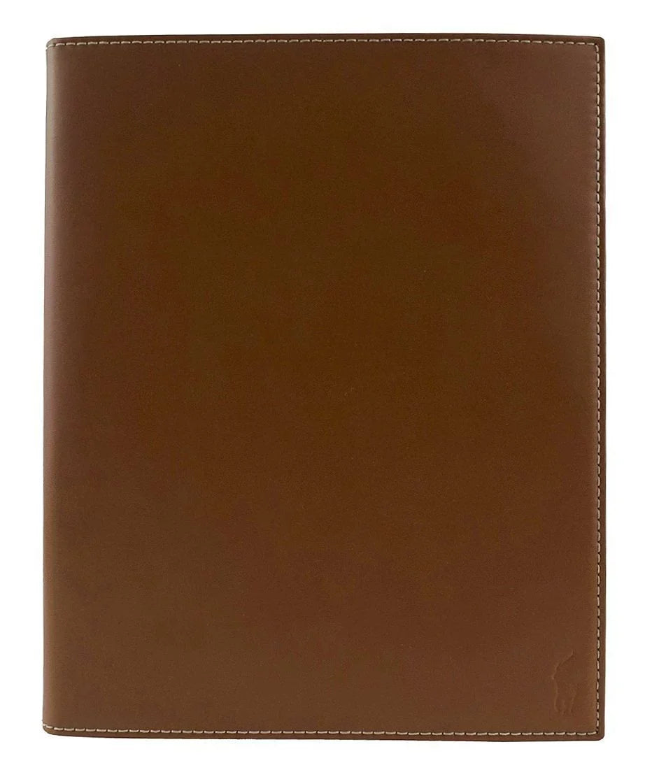 Genuine Original Leather Ralph Brown) iPad Polo iPad, (For Tablet Case Lauren