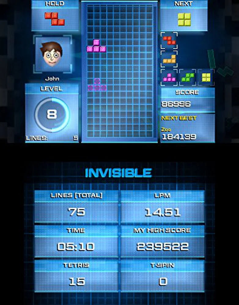 '- Fun! Tetris The Nintendo Game 3Ds: Ultimate Puzzle for Endless Ultimate